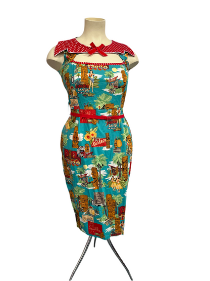 TIKI WIGGLE DRESS SZ18