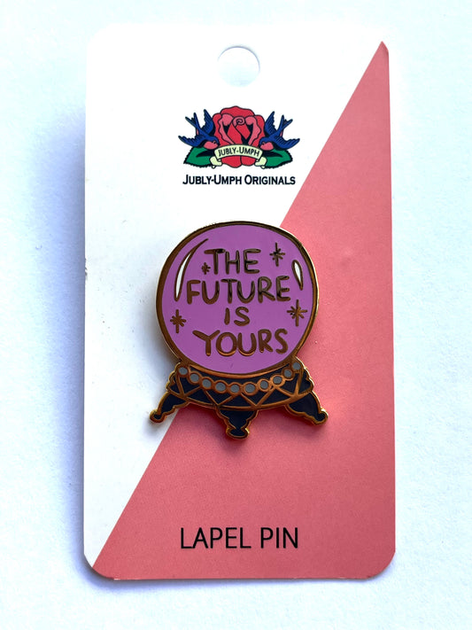 JUMBLY UMPH  - CRYSTAL BALL PIN