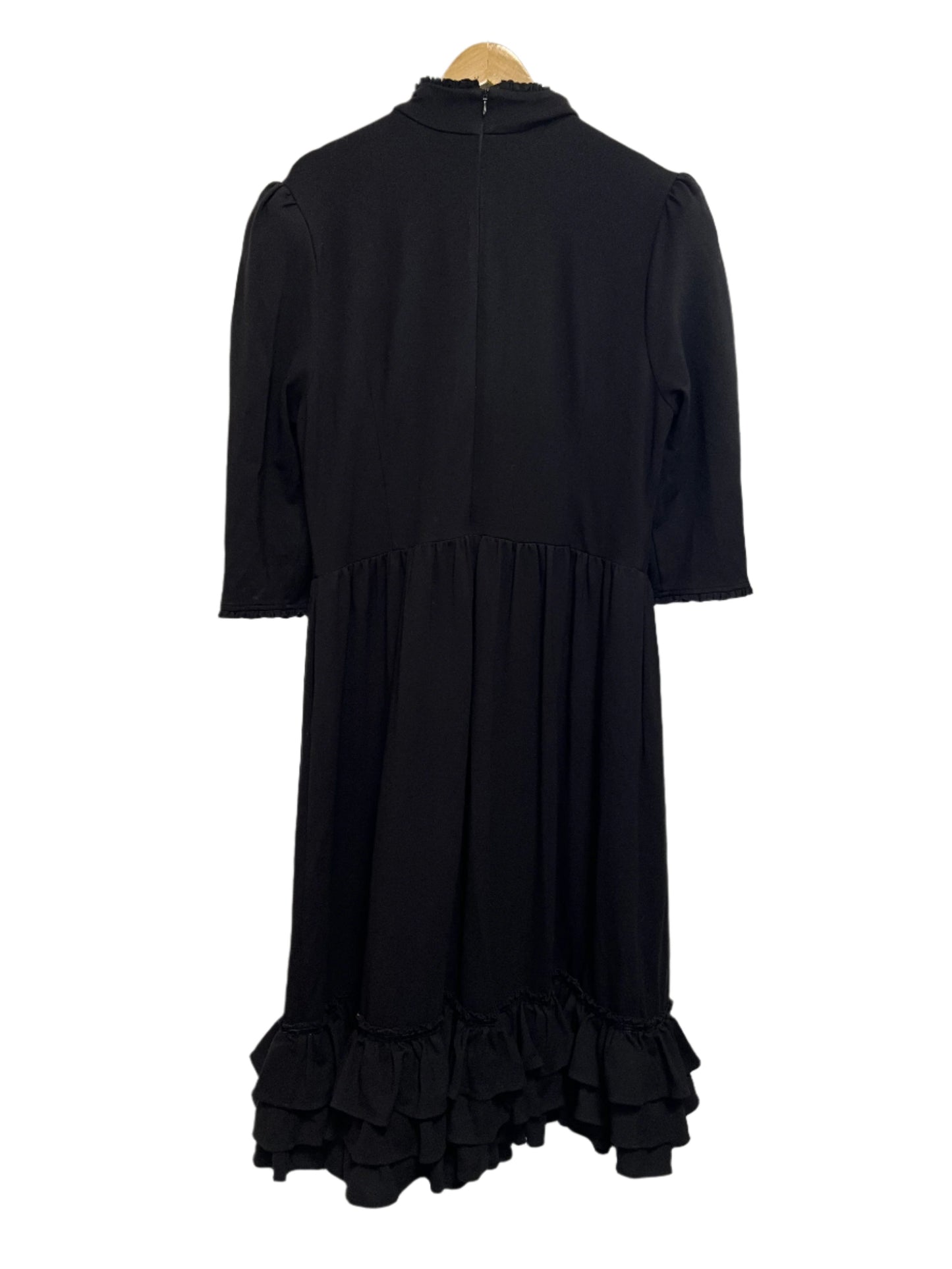 LA FEMME EN NOIR - BLACK VICTORIAN DRESS - 3x