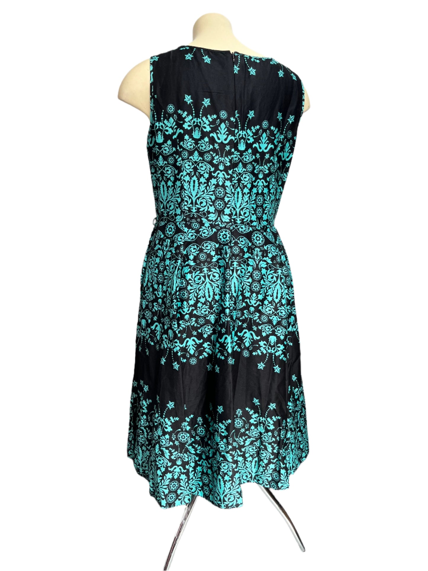 LADY VINTAGE - TEAL DRESS sz18