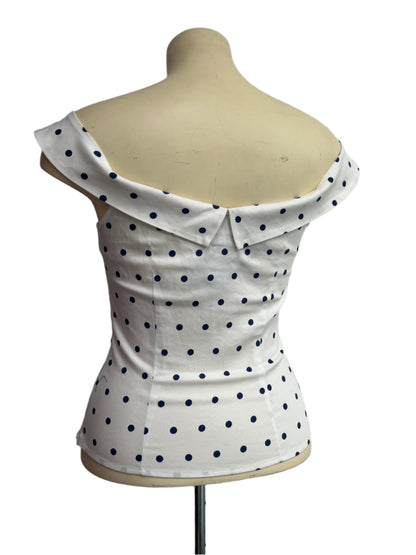 COLLECTIF - POLKADOT TOP SZ 12