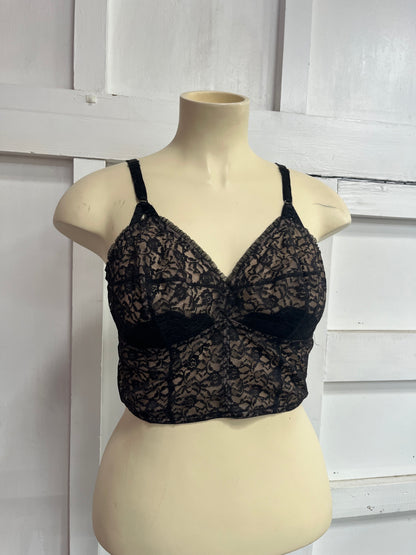 LILY OF FRANCE - LONG LINE BRA 40-41C