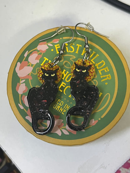 LE CHAT NOIR EARRINGS