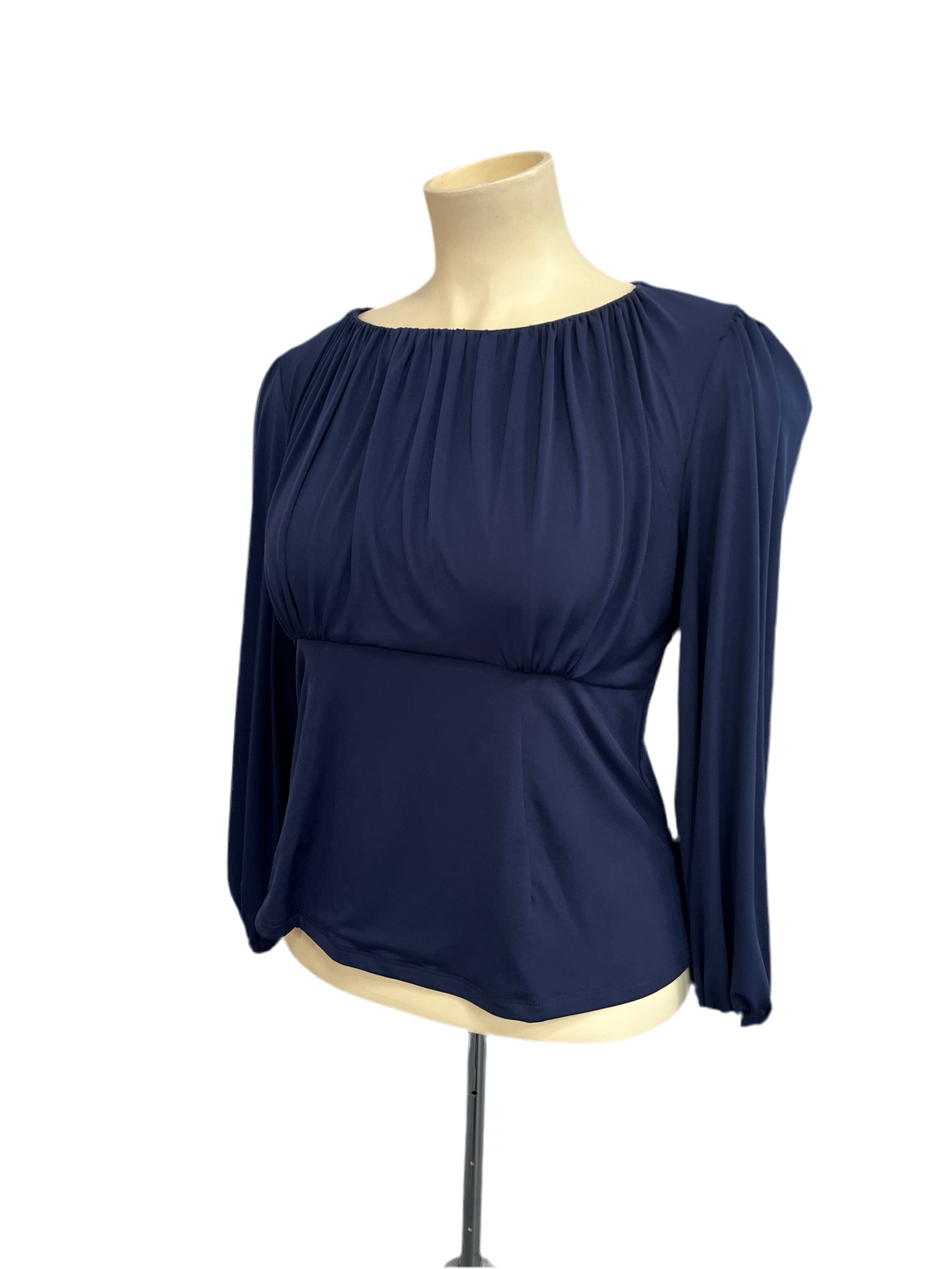 LA FEMME - NAVY TOP sz 2xl