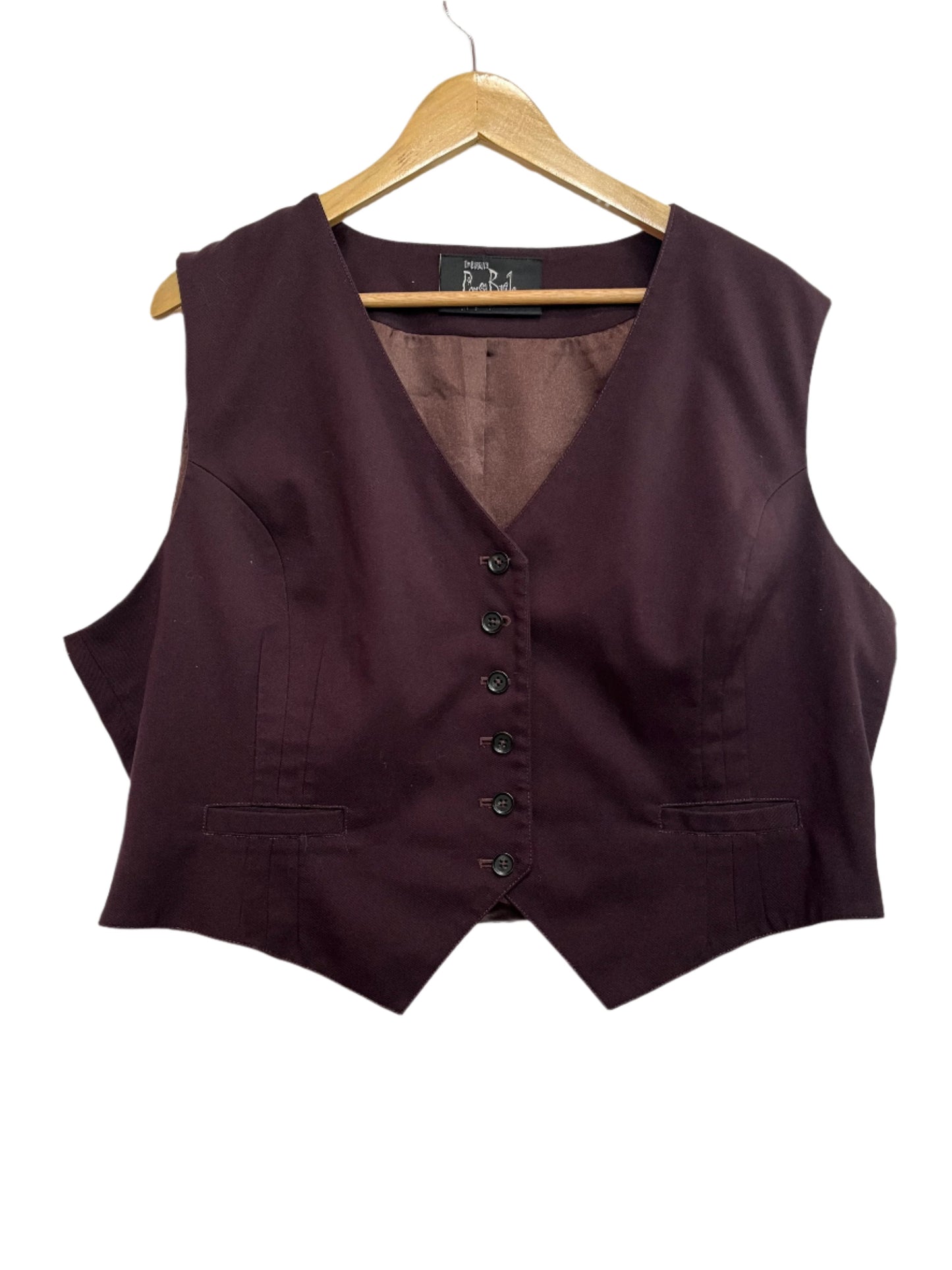 LA FEMME EN NOIR - WAISTCOAT - 3x