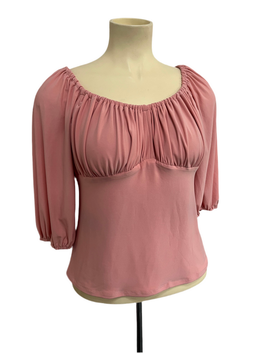 VIXEN - BLUSH PINK TOP sz 2xl