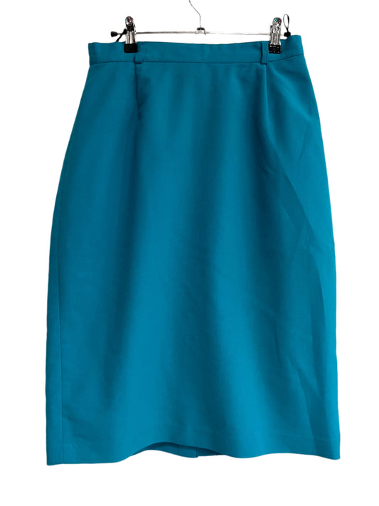 YESSICA - TEAL STRAIGHT SKIRT SZ 10