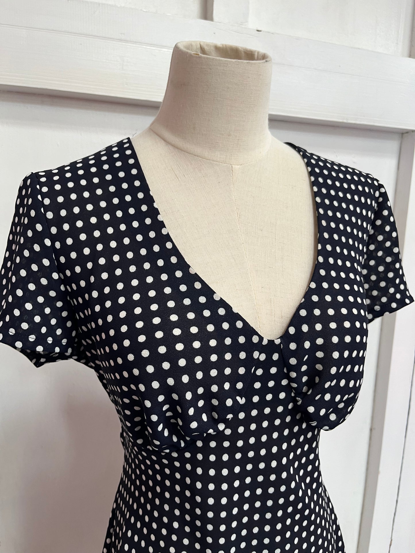 STAX - 90s POLKADOT DRESS sz 12