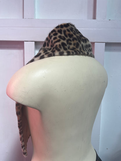 LEOPARD FUR STOLE