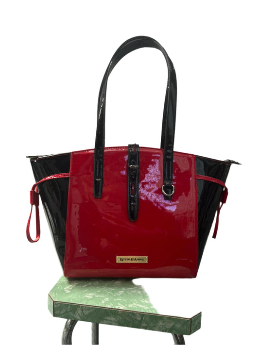 KITTEN DEMOUR - RED HANDBAG