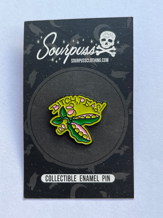 SOURPUSS - BITCH PEAS PIN