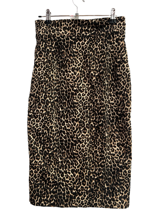 PINUP COUTURE - LEOPARD WIGGLE SKIRT SZ 8