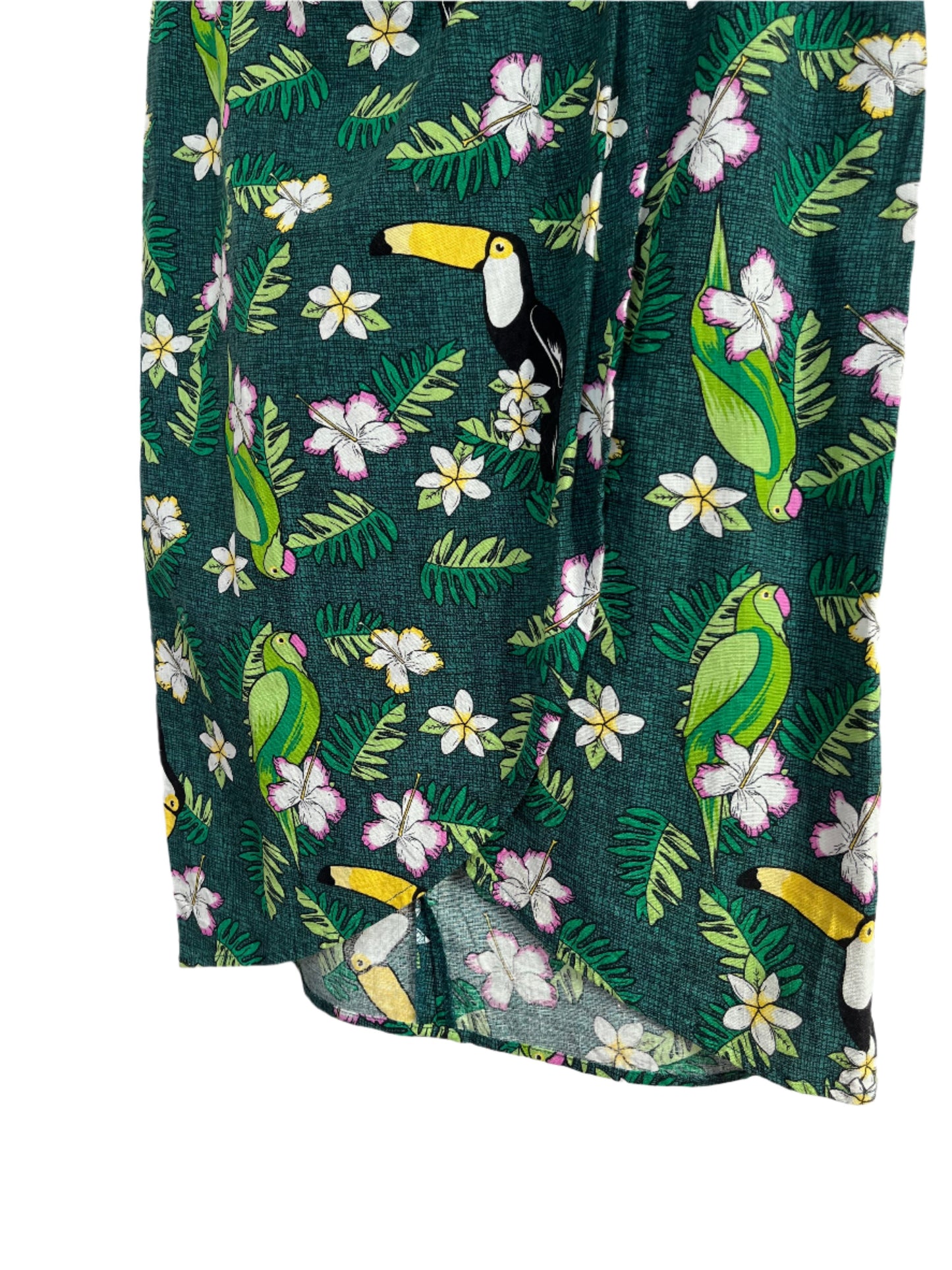 COLLECTIF - TOUCHAN TROPICAL SKIRT sz 8