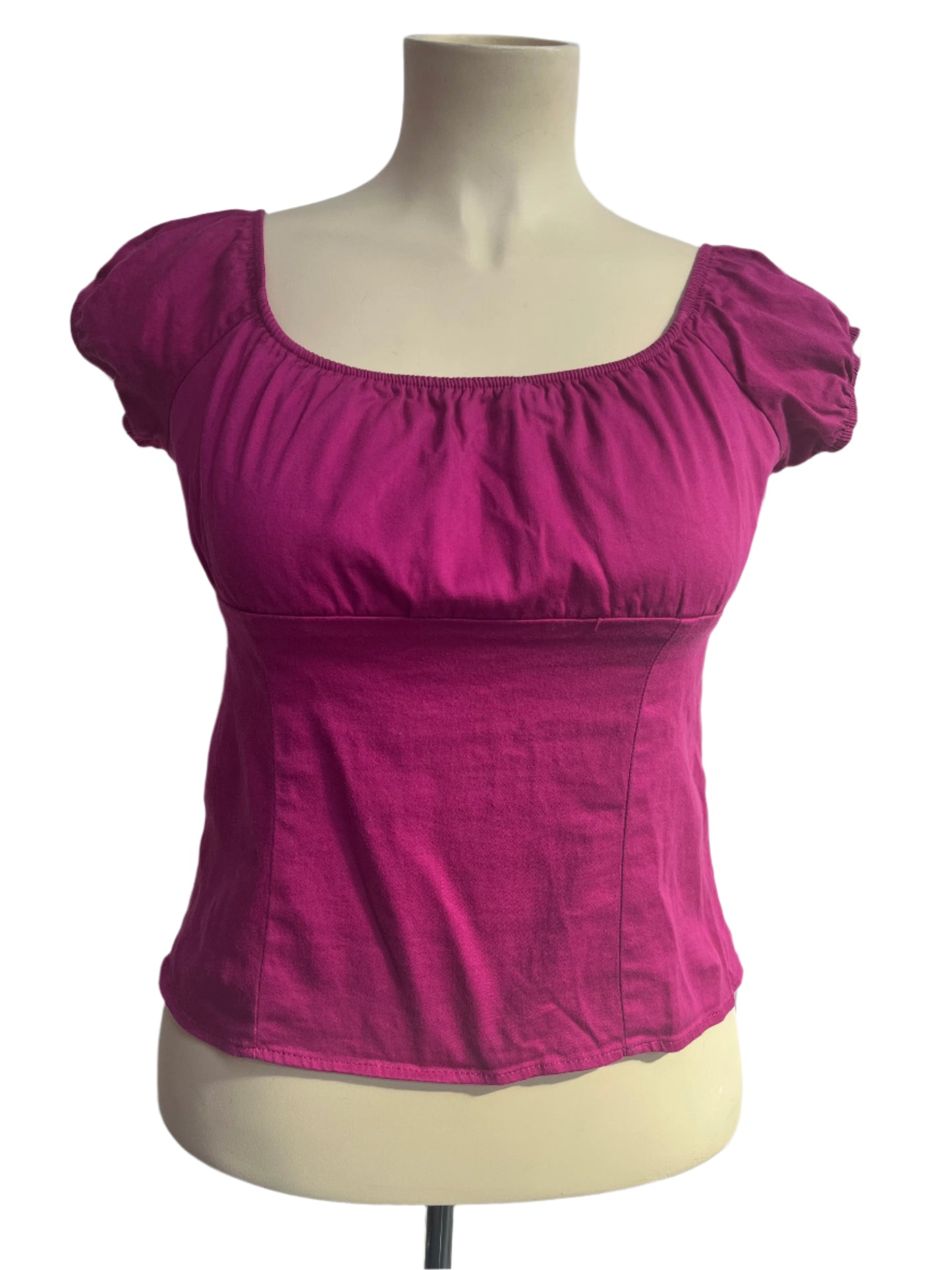 PIN UP GIRL - PINK TOP SZ XL