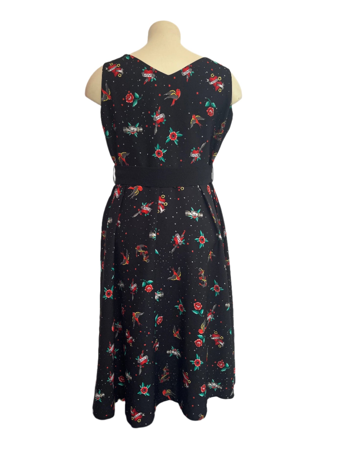 CITY CHIC - TATTOO DRESS sz 18