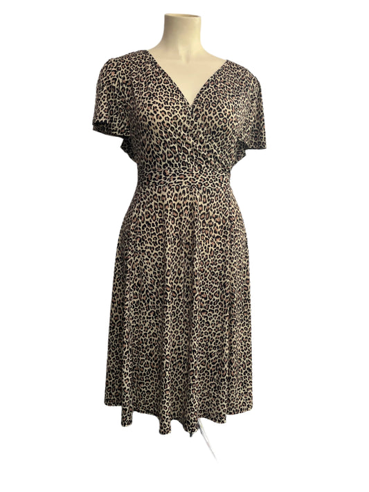 LYRA - LEOPARD DRESS SZ 22