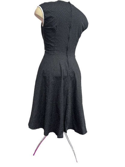 PIN UP COUTURE - BLACK POLKADOT DRESS sz 16