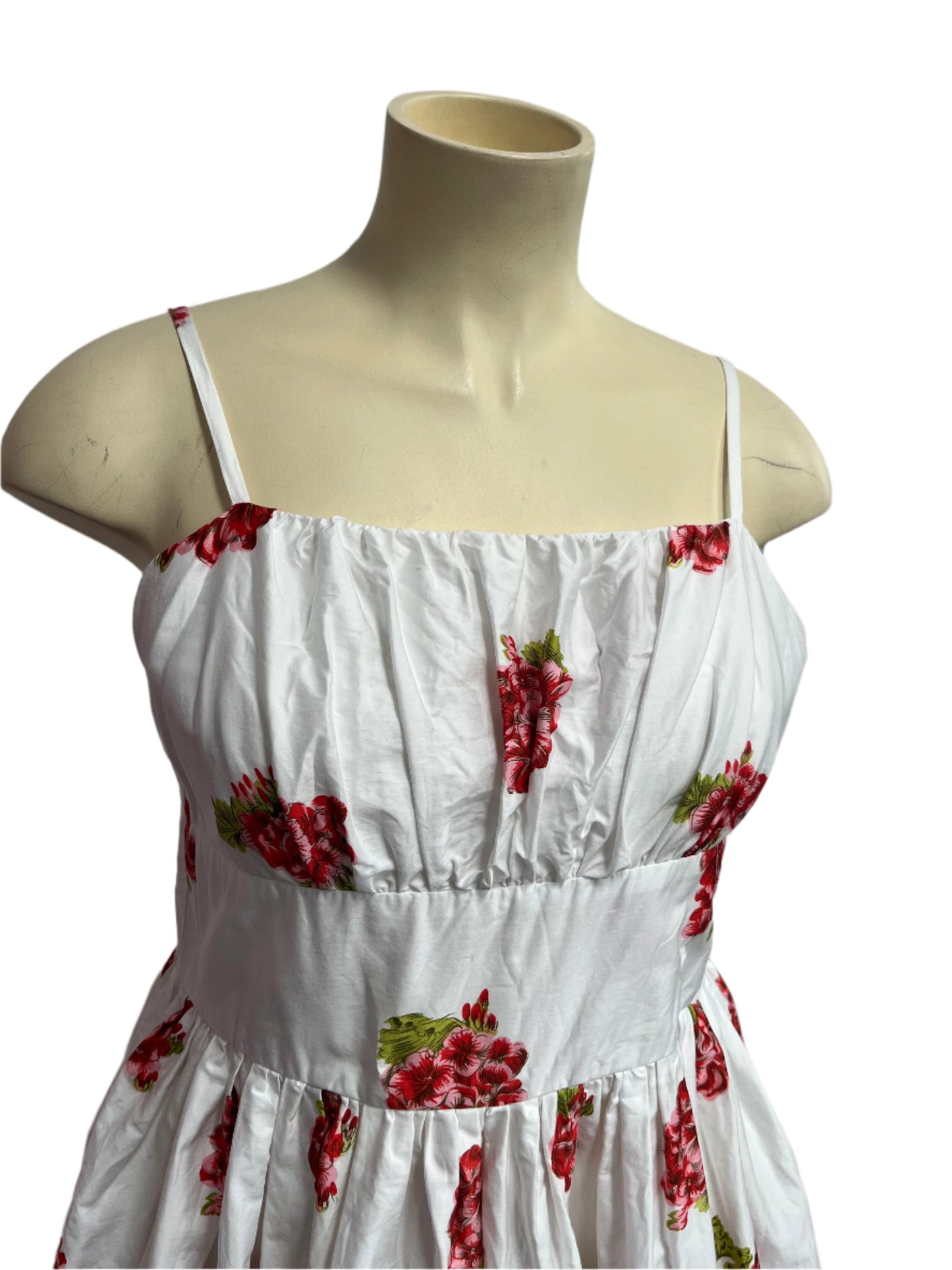 RETROSPECTD - CINDY FLOWER POTS DRESS sz 18