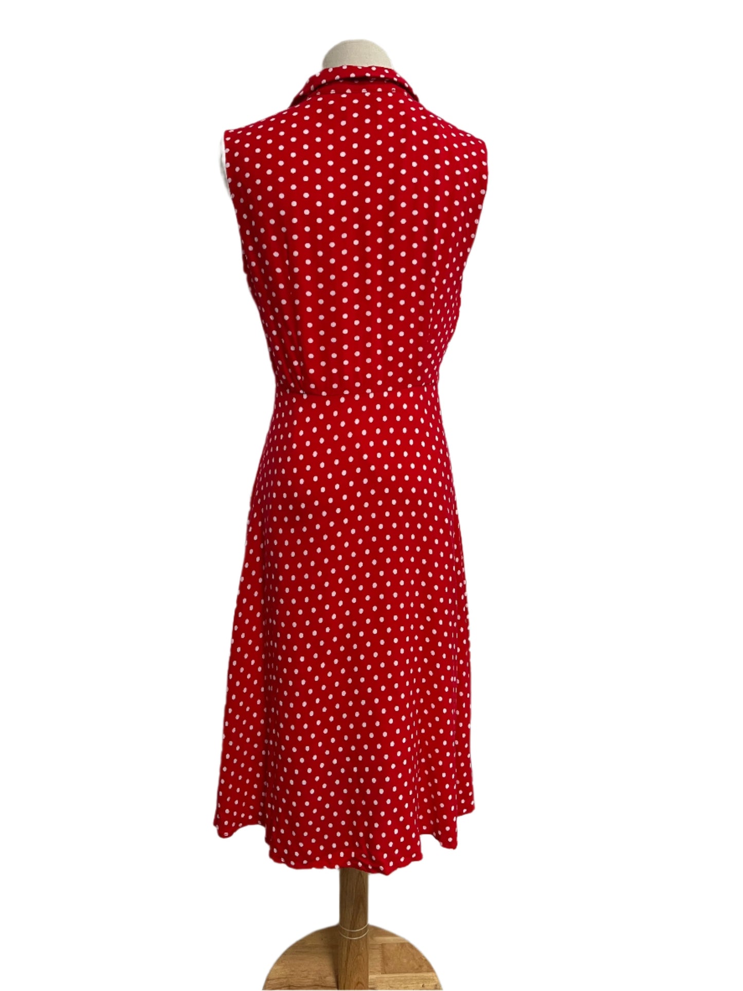 DOLLY & DOTTY - RED POLKADOT DRESS sz 10