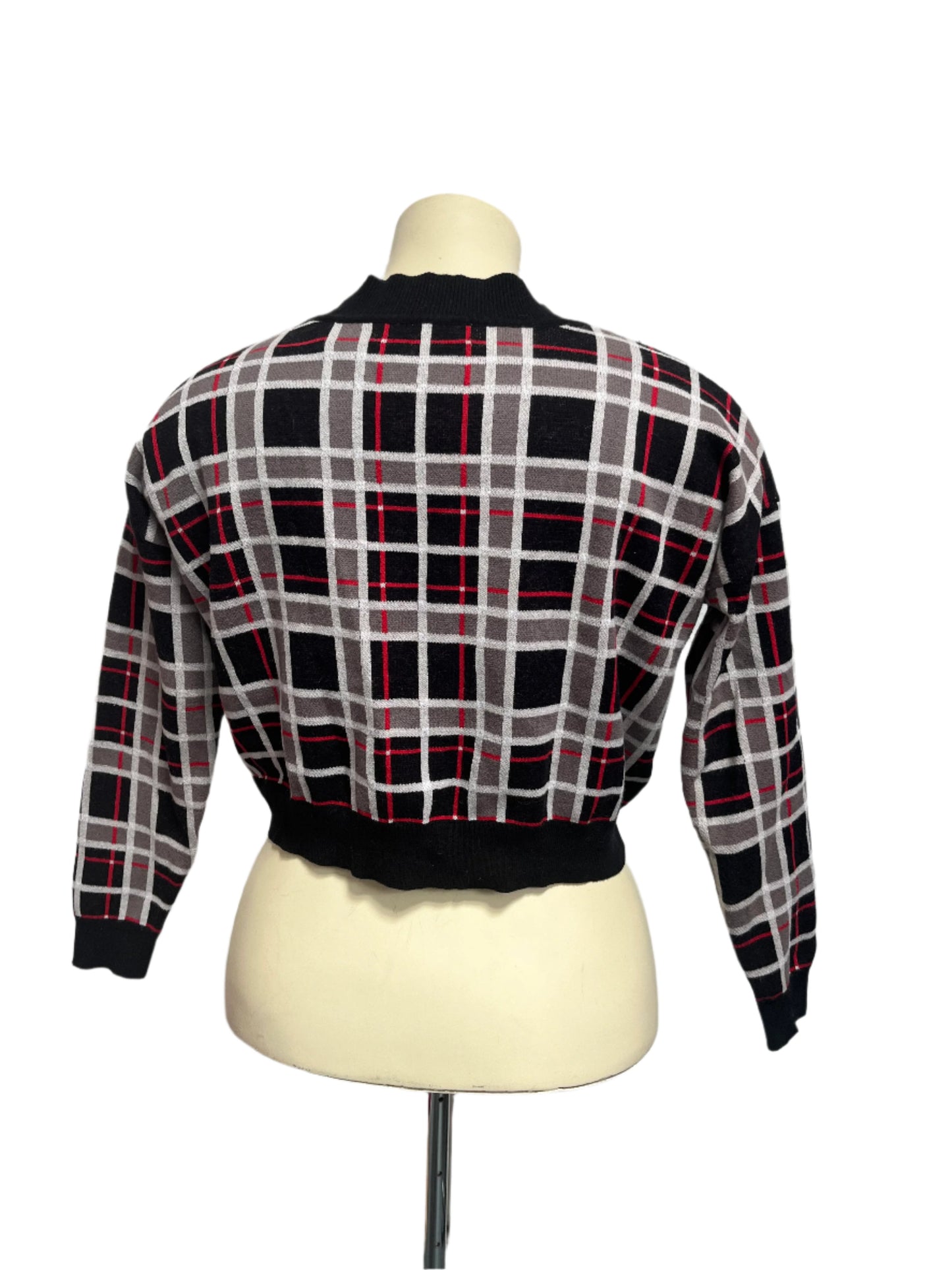 BLACK FRIDAY - TARTAN CARDIGAN freesize