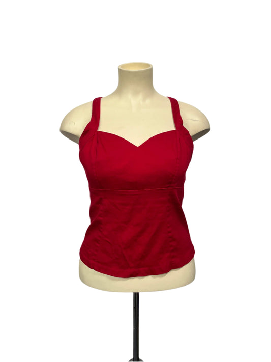 PIN UP GIRL - RED TOP sz 16