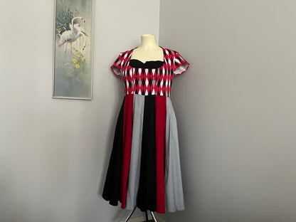 BAD GIRL HARLEQUIN DRESS sz 2xl /18