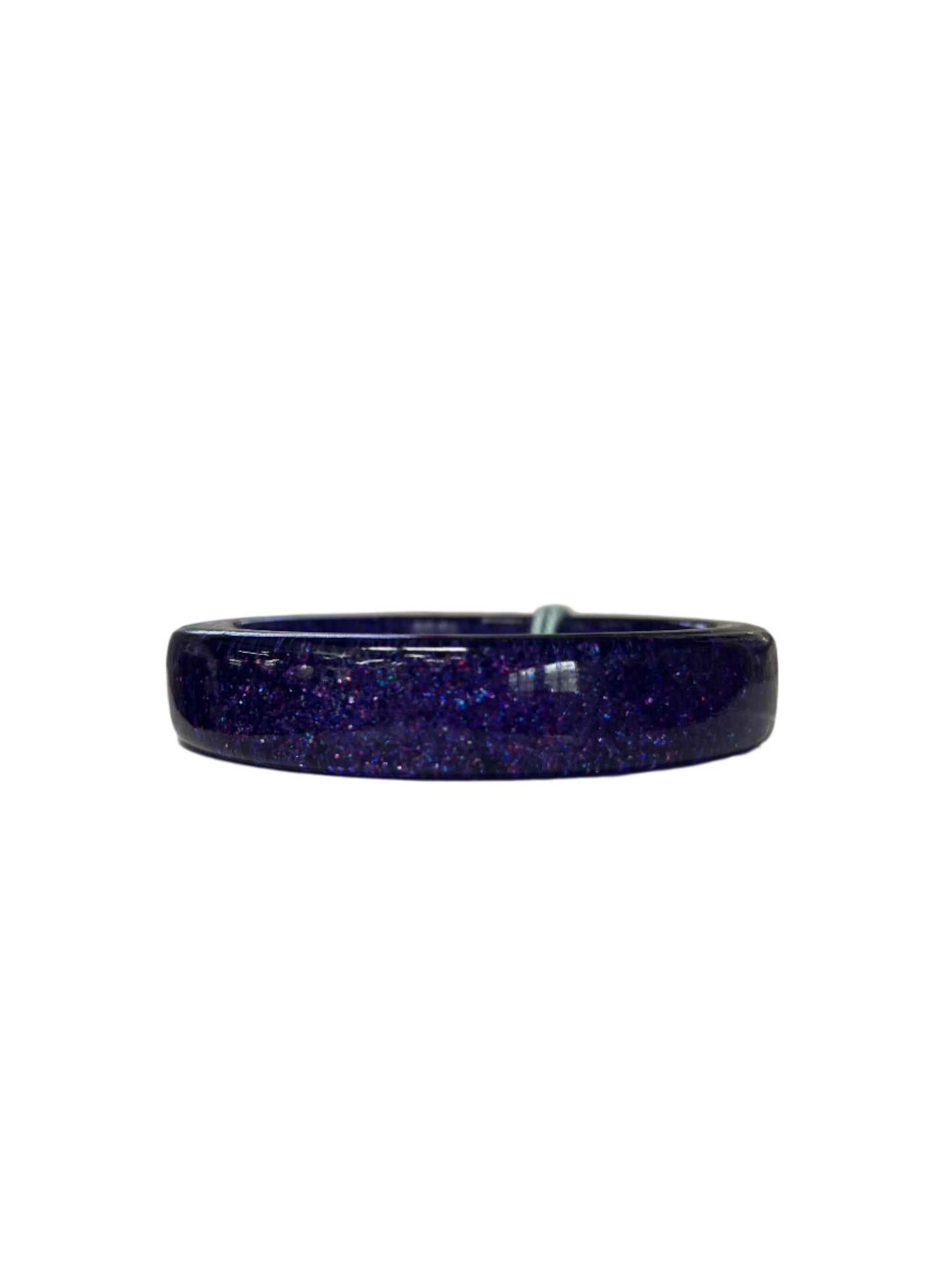 PURPLE GLITTER  BANGLE