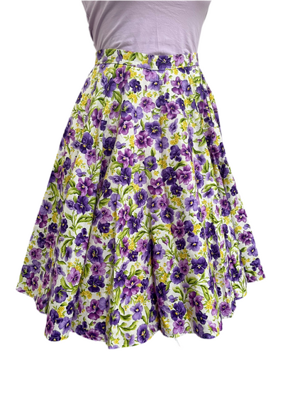 VANESSA KELLY - STUNNING PANSY SKIRT sz14