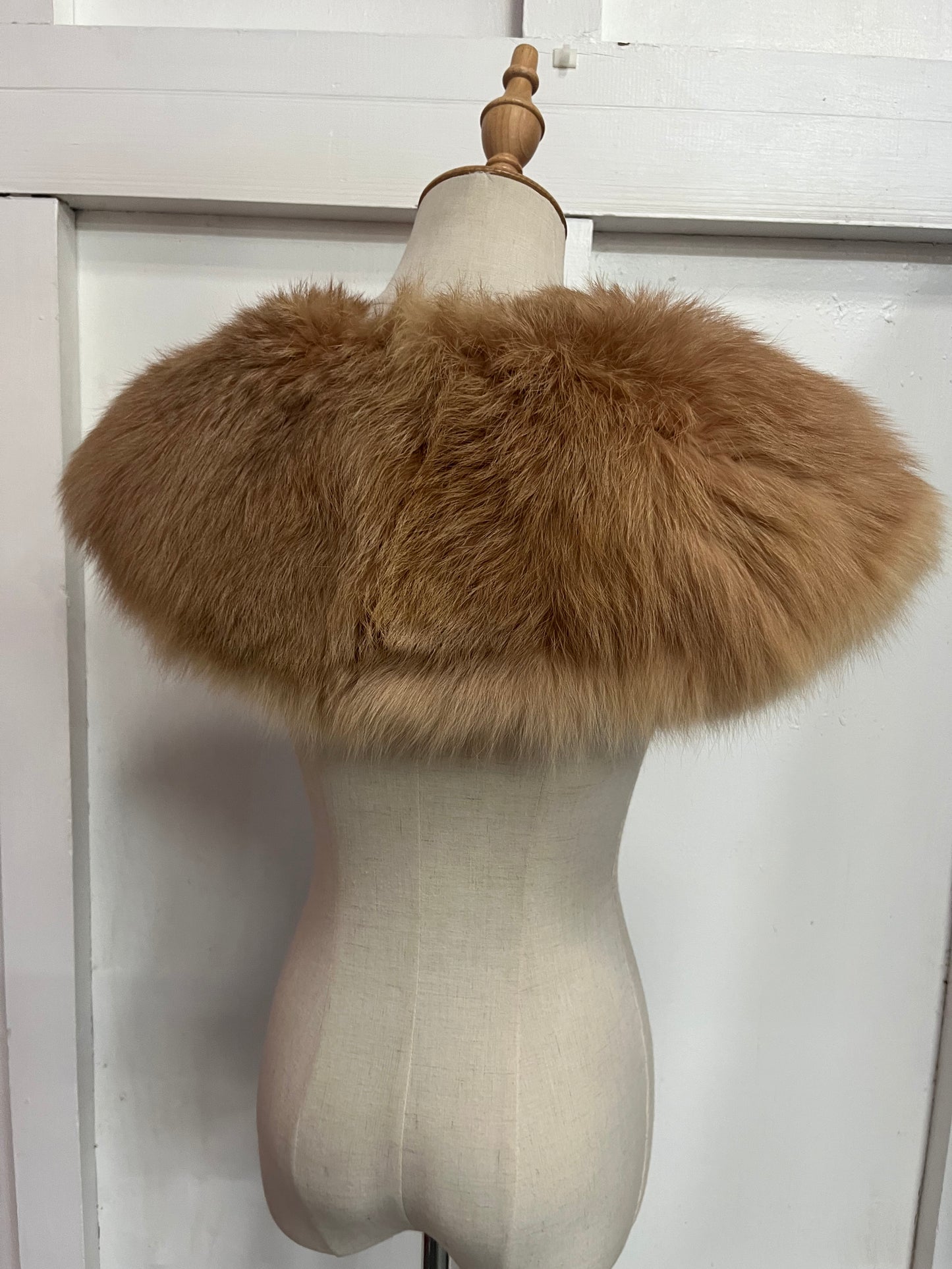 LUX FUR STOLE sz 12/14