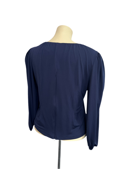 LA FEMME - NAVY TOP sz 2xl