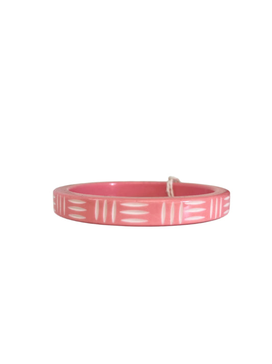 PINK & WHITE DUCHESS BANGLE