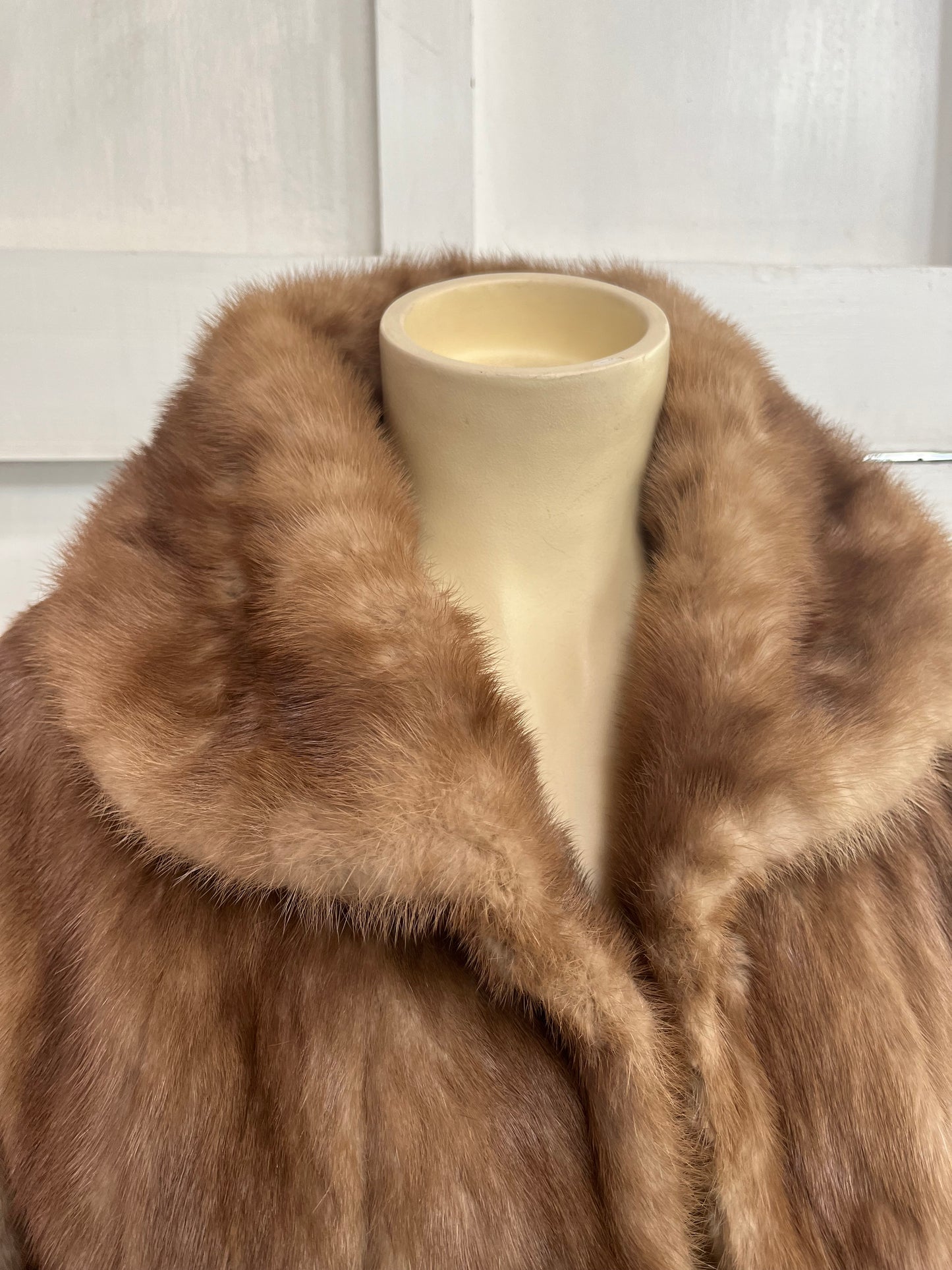 SCHUMACHER FOX FUR COAT sz 12