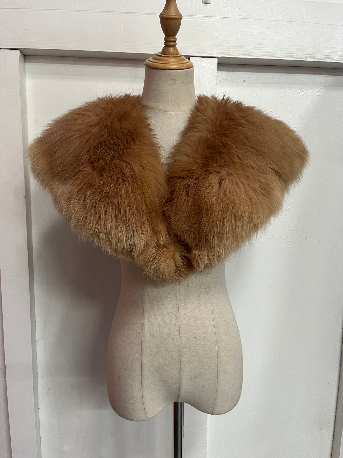 LUX FUR STOLE sz 12/14