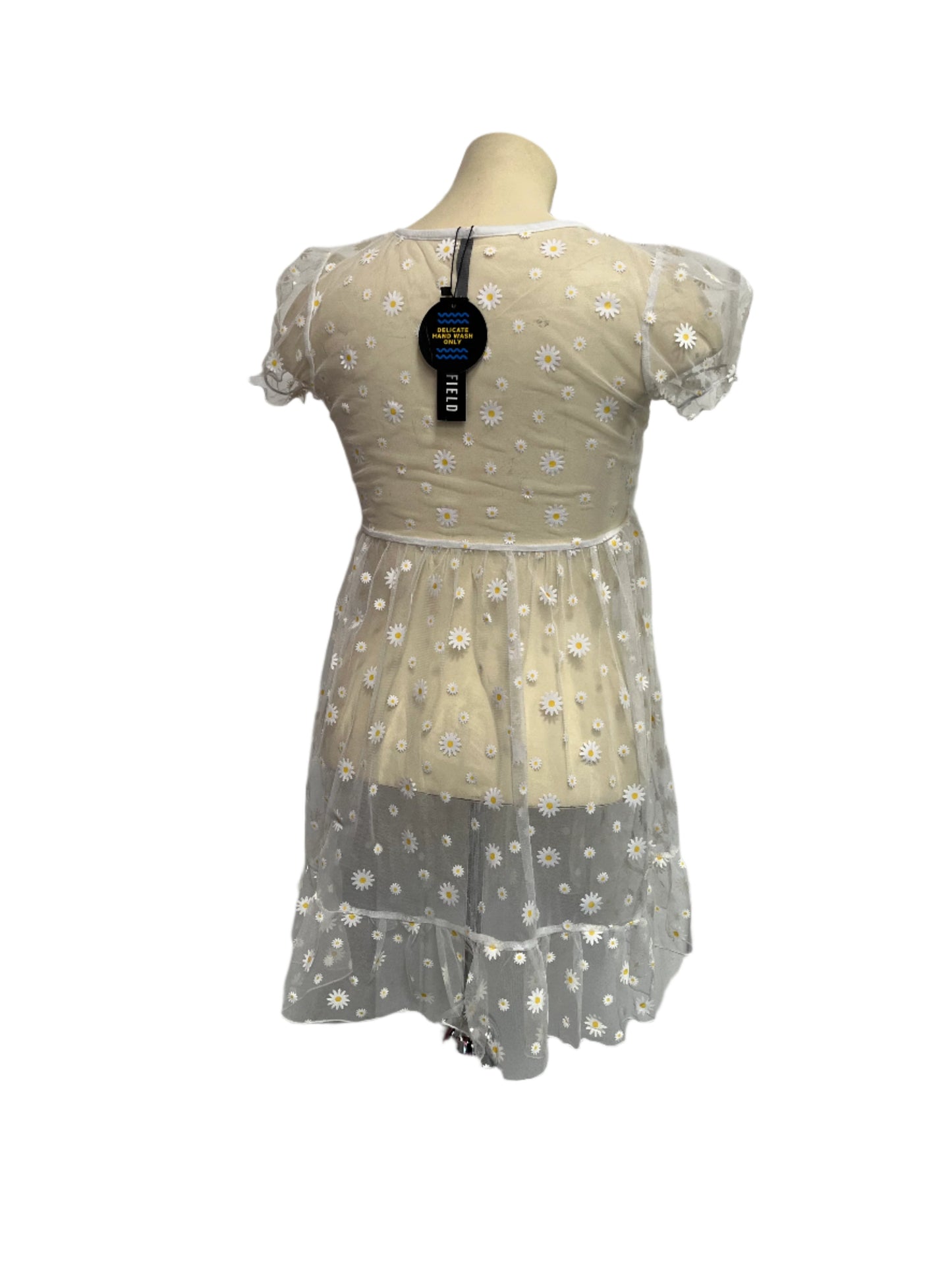 DANGERFIELD - SHEER DAISY DRESS SZ 12