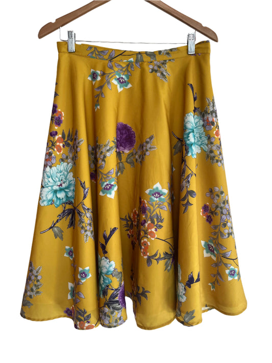 MODCLOTH YELLOW SKIRT SZ 3X