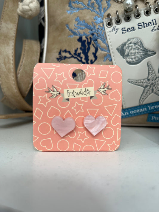 ERSTWILDER - PEARL HEART STUDS