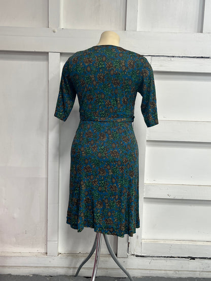 HARROD - FREESIAN 1940s DRESS SZ 12/14