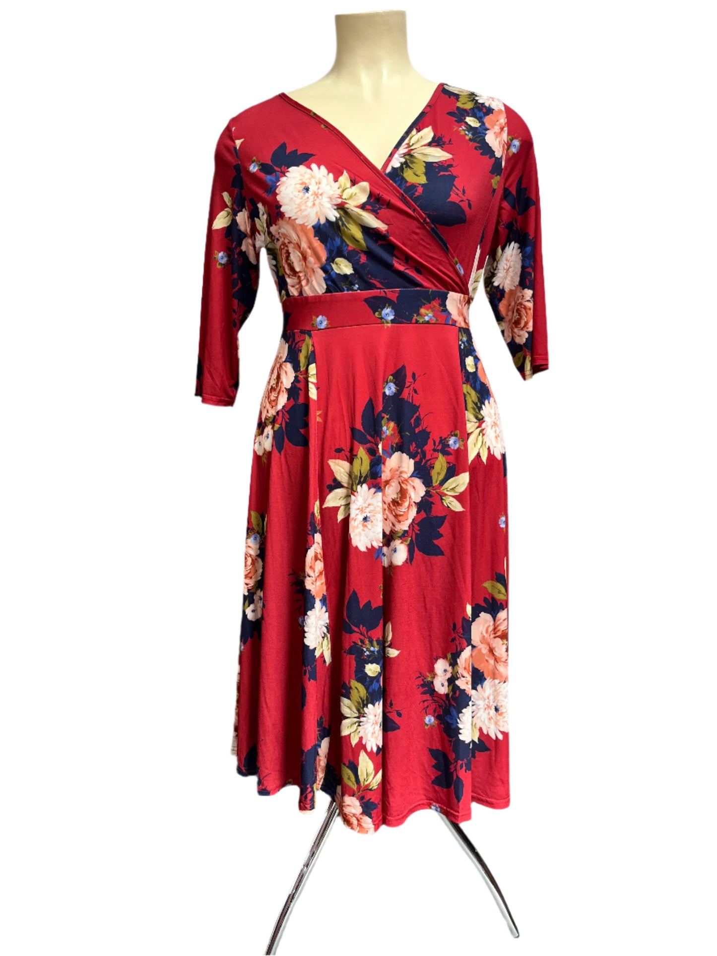 LADY VINTAGE - FULL BLOOM DRESS sz18