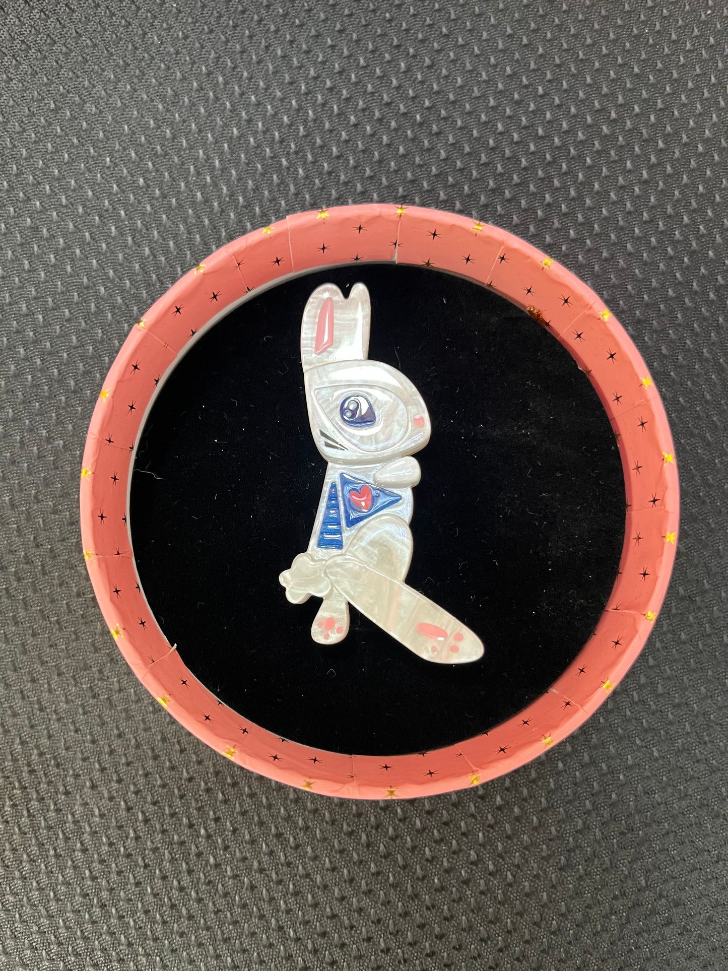 ERSTWILDER - WHITE RABBIT BROOCH