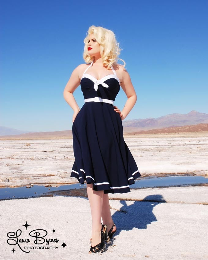 PIN UP COUTURE - NAUTICAL DRESS sz 10