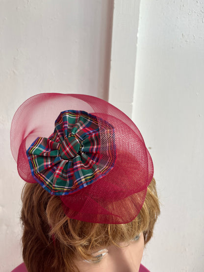 TARTAN FASCINATOR