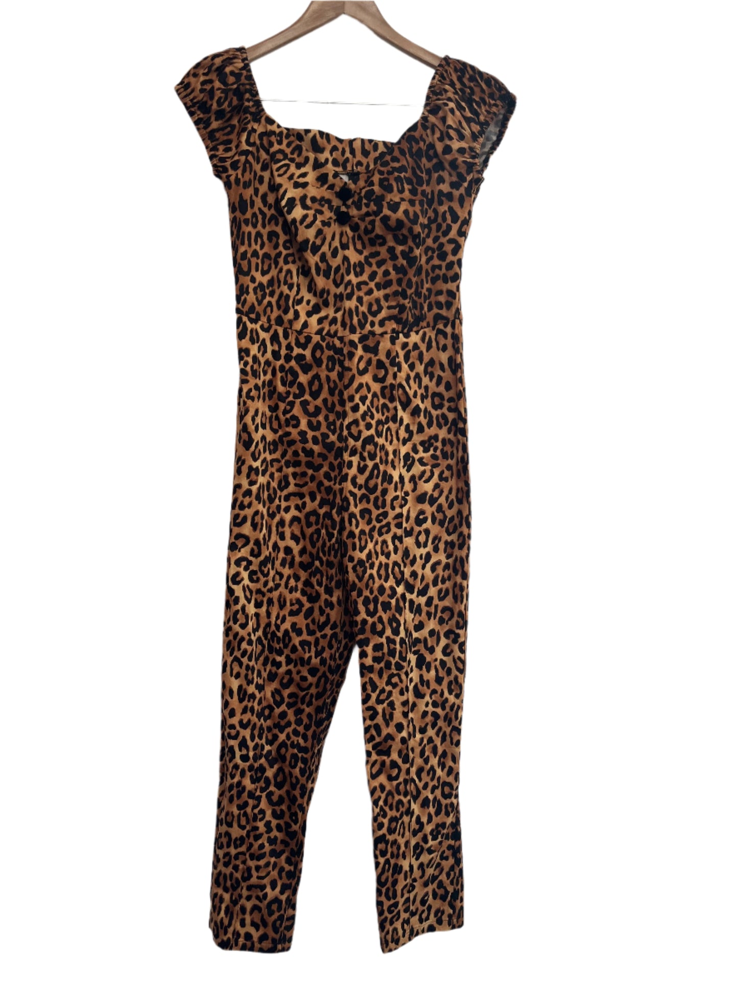 LEOPARD JUMPSUIT SZ M/10