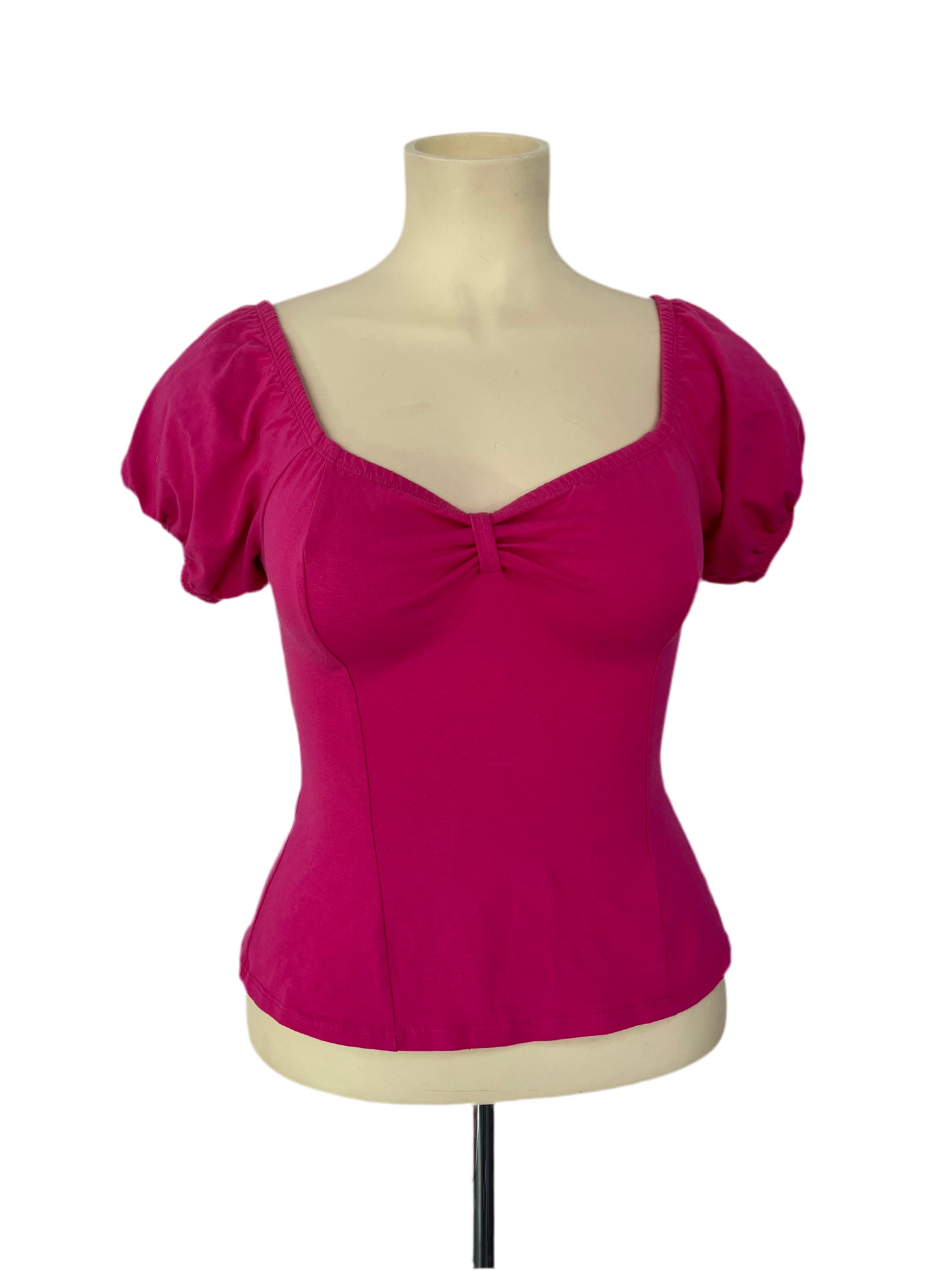 VIXEN PINK PUFF TOP SZ M/12