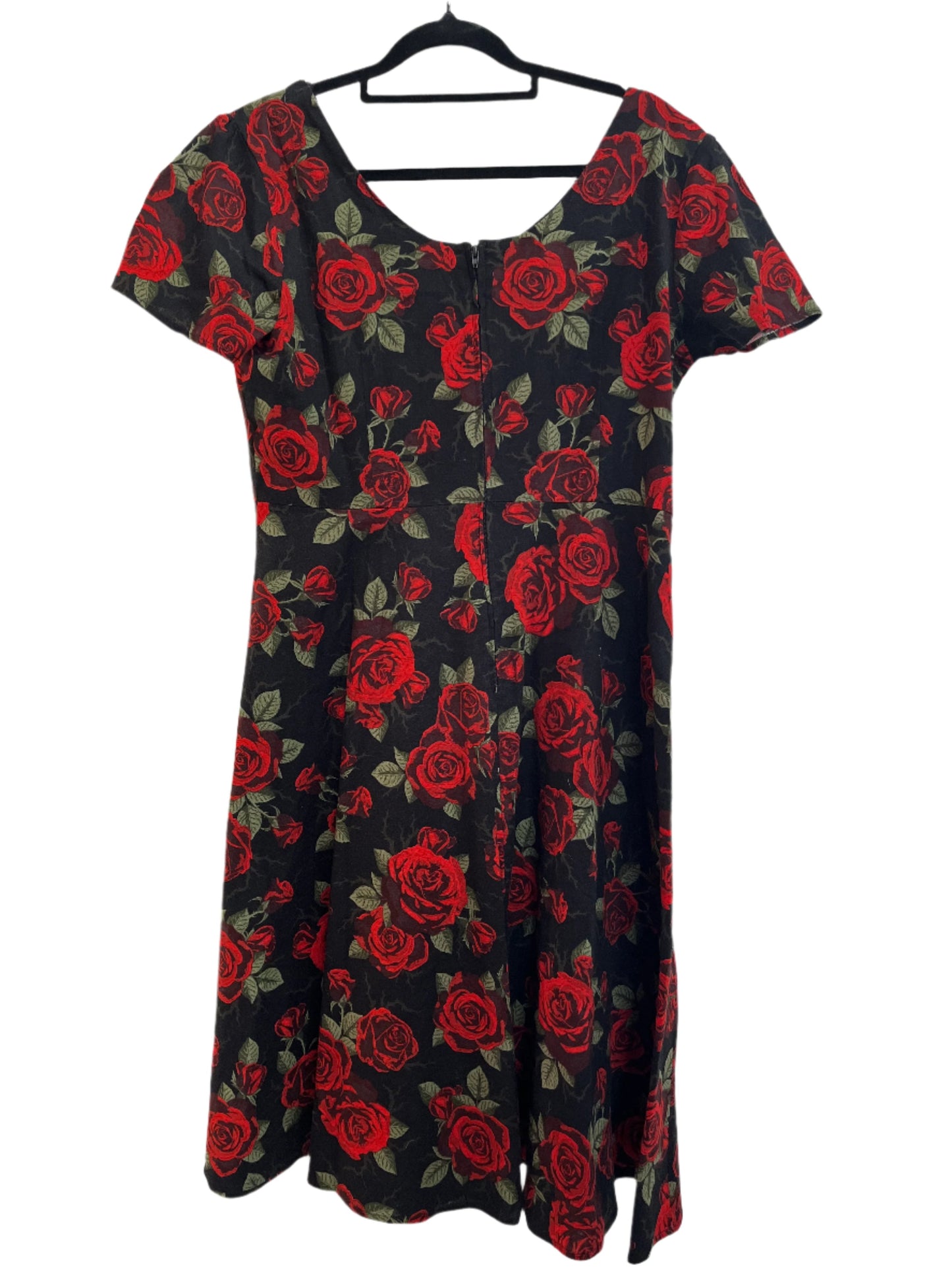 REVIVAL - RED ROSE DRESS sz 12