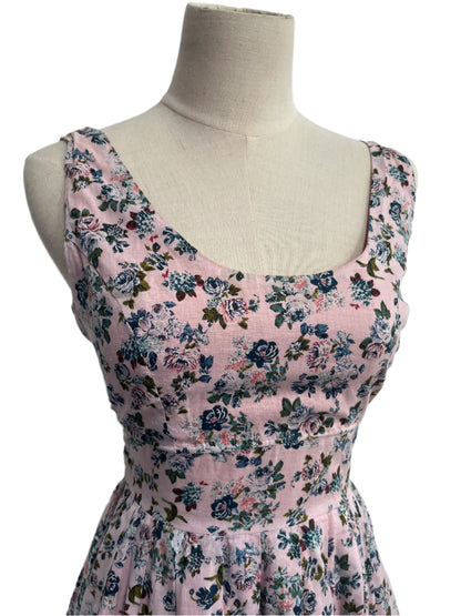 PRINCESS HIGHWAY - PINK FLORAL DRESS SZ 8