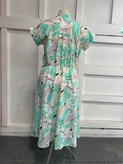 MINT BONBON SHIRT DRESS sz 18