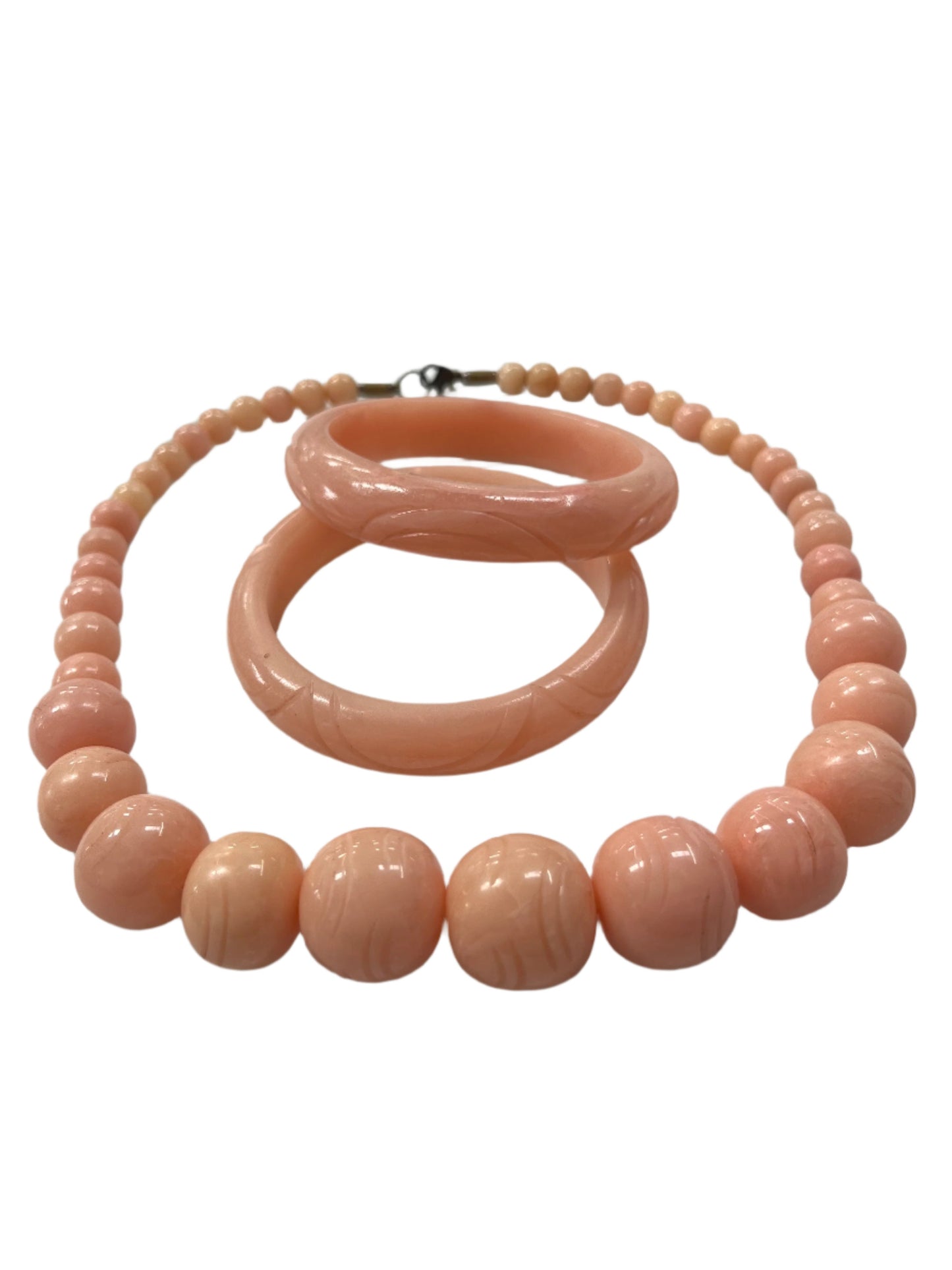 SPLENDETTE - PEACH PINK MIDI BANGLE