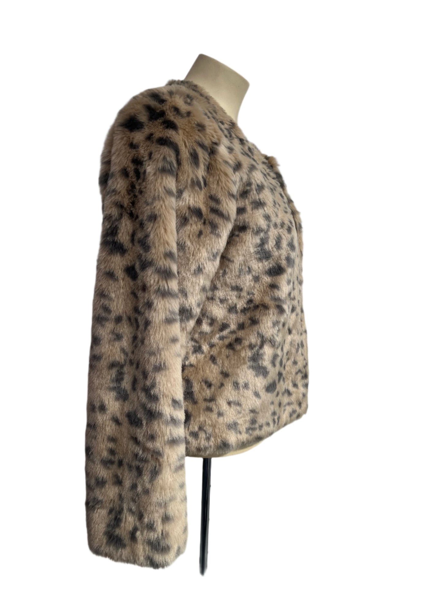 LEOPARD PRINT COAT SZ 18/20