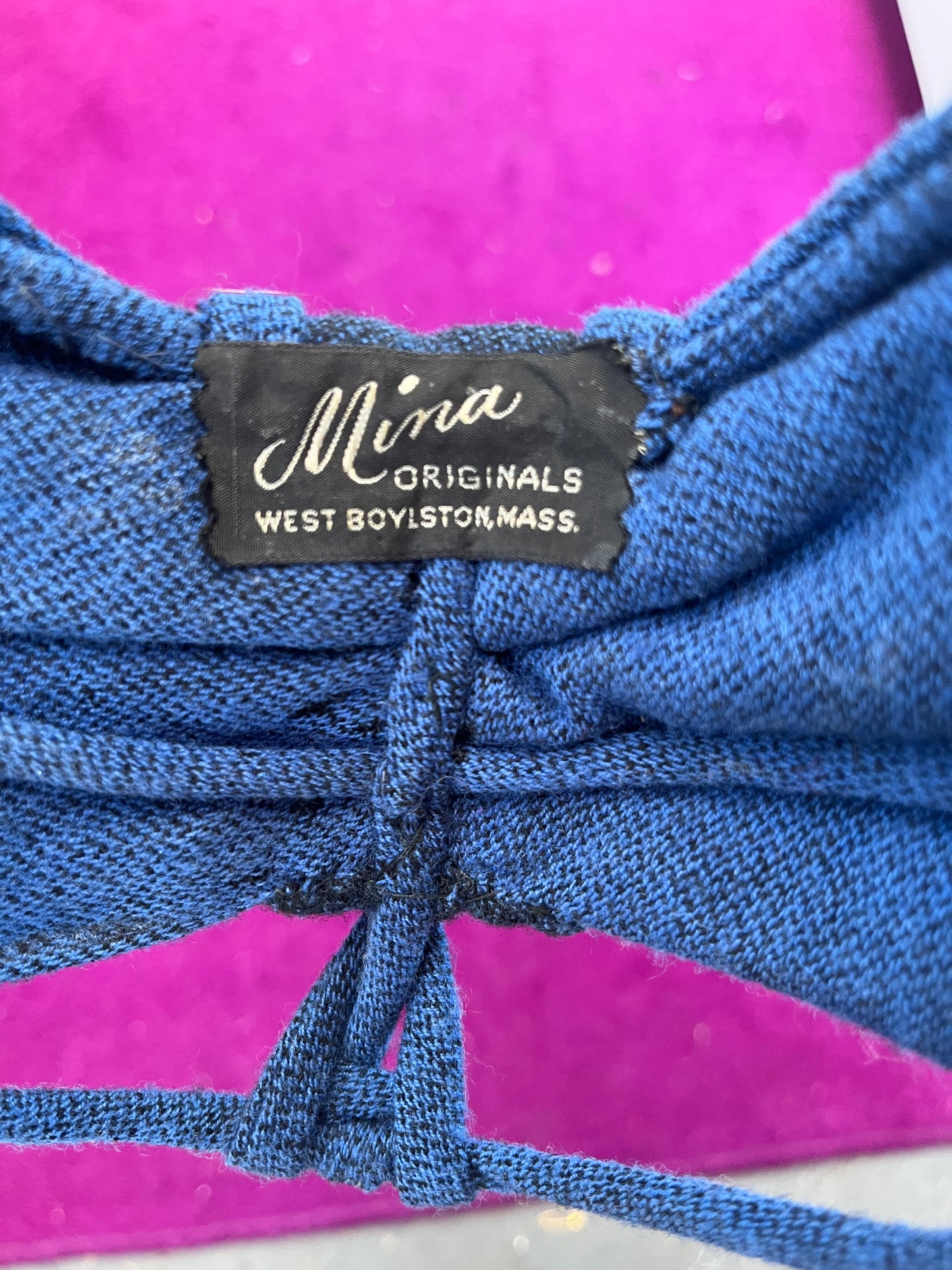 MINA BLUE HEADWEAR