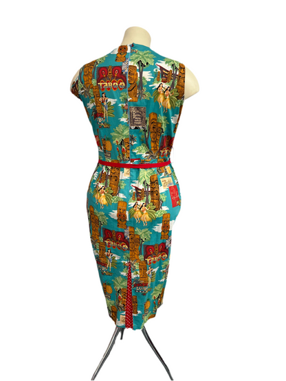 TIKI WIGGLE DRESS SZ18